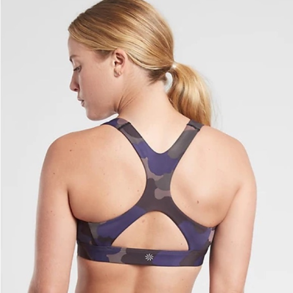 Athleta A Cup Camouflage Sports Bra